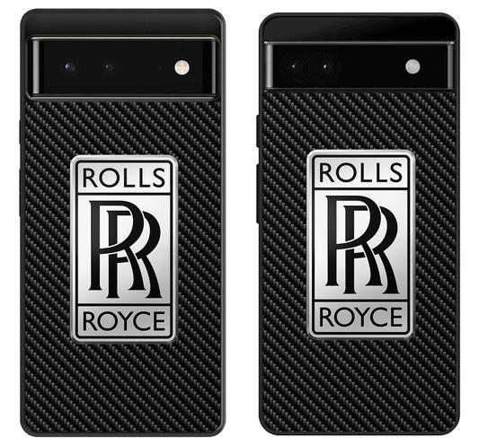 Rolls Royce Logo Carbon Google Pixel 6 | 6A | 6 Pro Case