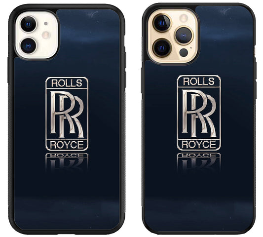 Rolls Royce Logo Cover iPhone 12 | 12 Mini | 12 Pro | 12 Pro Max Case