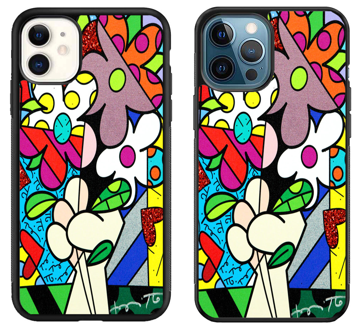 Romero Britto Background iPhone 11 | 11 Pro | 11 Pro Max Case