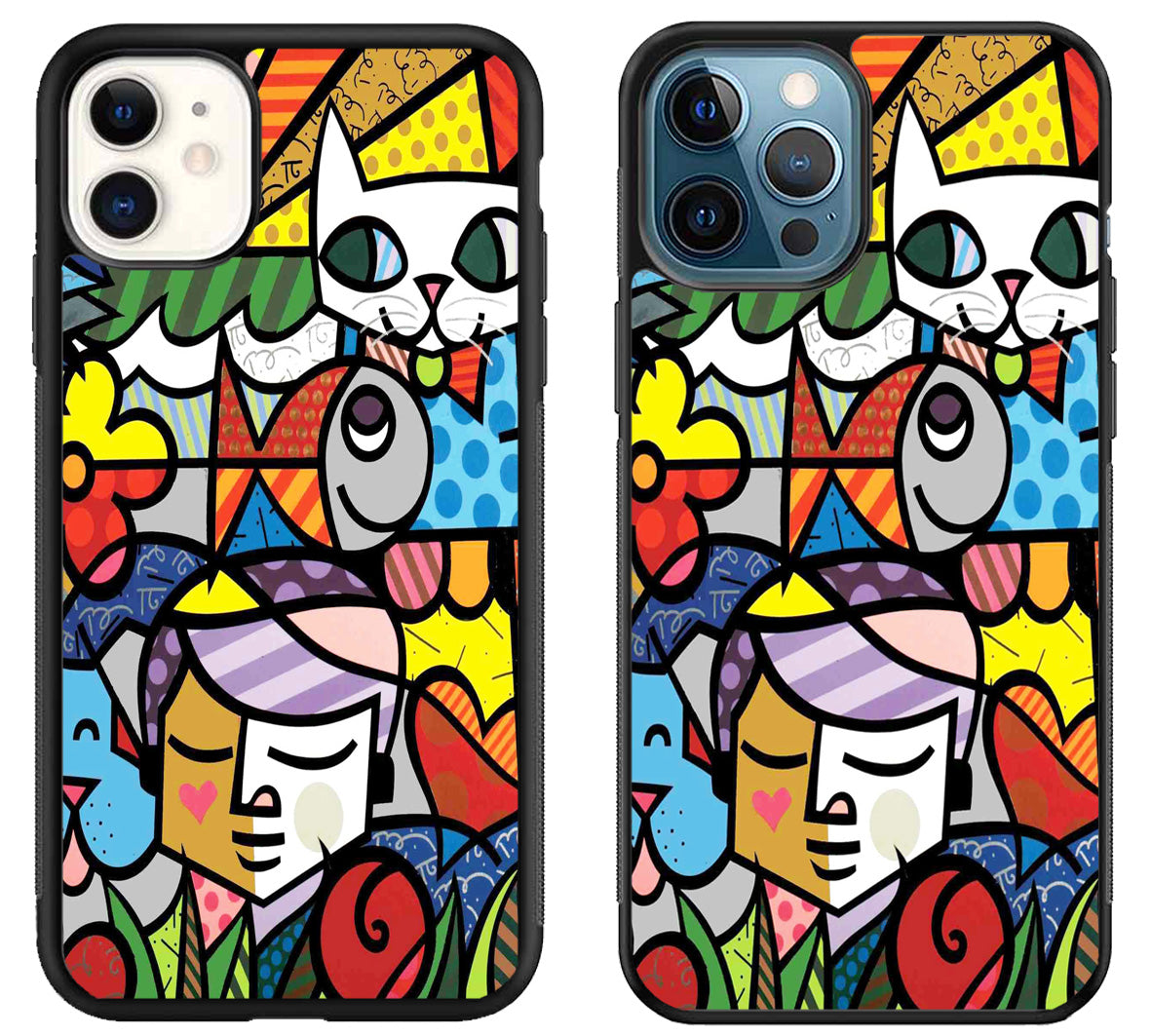 Romero Britto Collage iPhone 11 | 11 Pro | 11 Pro Max Case