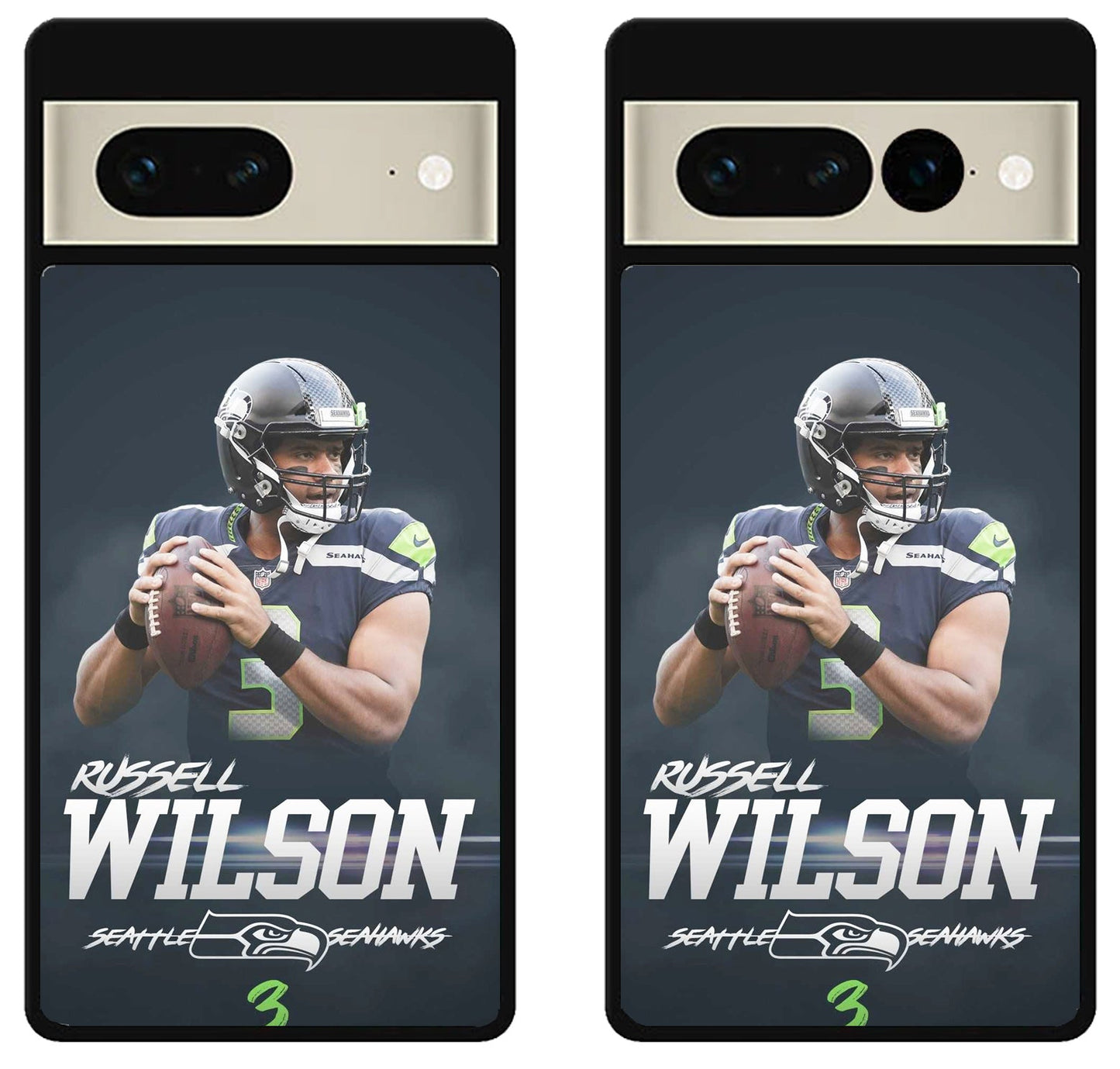 Russell Wilson Seattle Seahawks Style Google Pixel 7 | 7 Pro Case