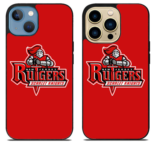Rutgers Scarlet Knights Logo iPhone 14 | 14 Plus | 14 Pro | 14 Pro Max Case