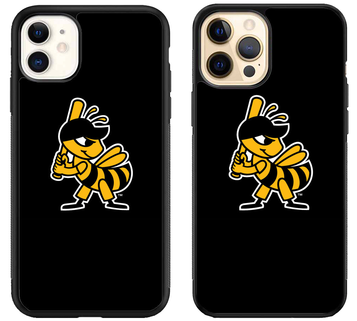 Salt Lake Bees Black iPhone 12 | 12 Mini | 12 Pro | 12 Pro Max Case