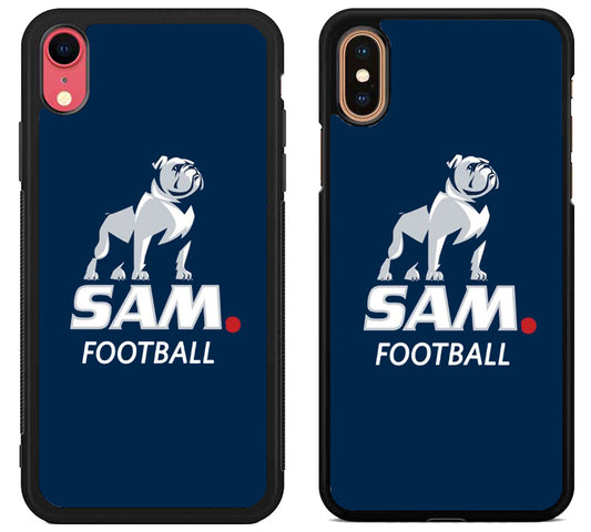 Samford Bulldogs football iPhone X | Xs | Xr | Xs Max Case
