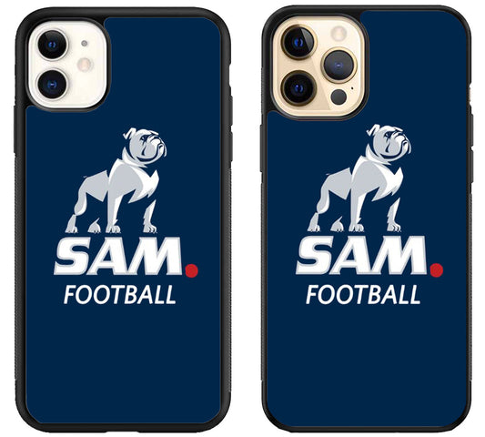 Samford Bulldogs football iPhone 12 | 12 Mini | 12 Pro | 12 Pro Max Case