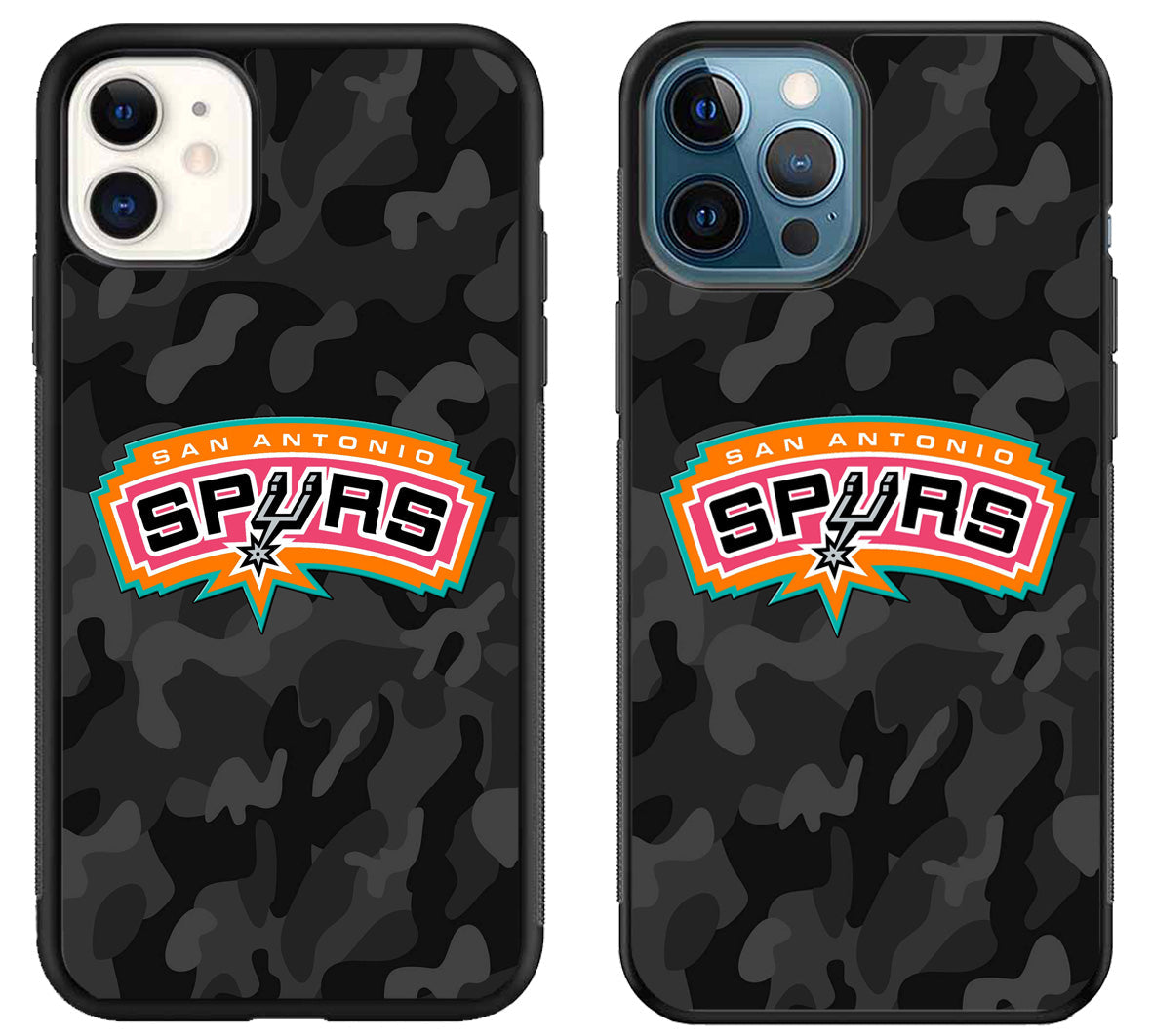 San Antonio Spurs Camo iPhone 11 | 11 Pro | 11 Pro Max Case