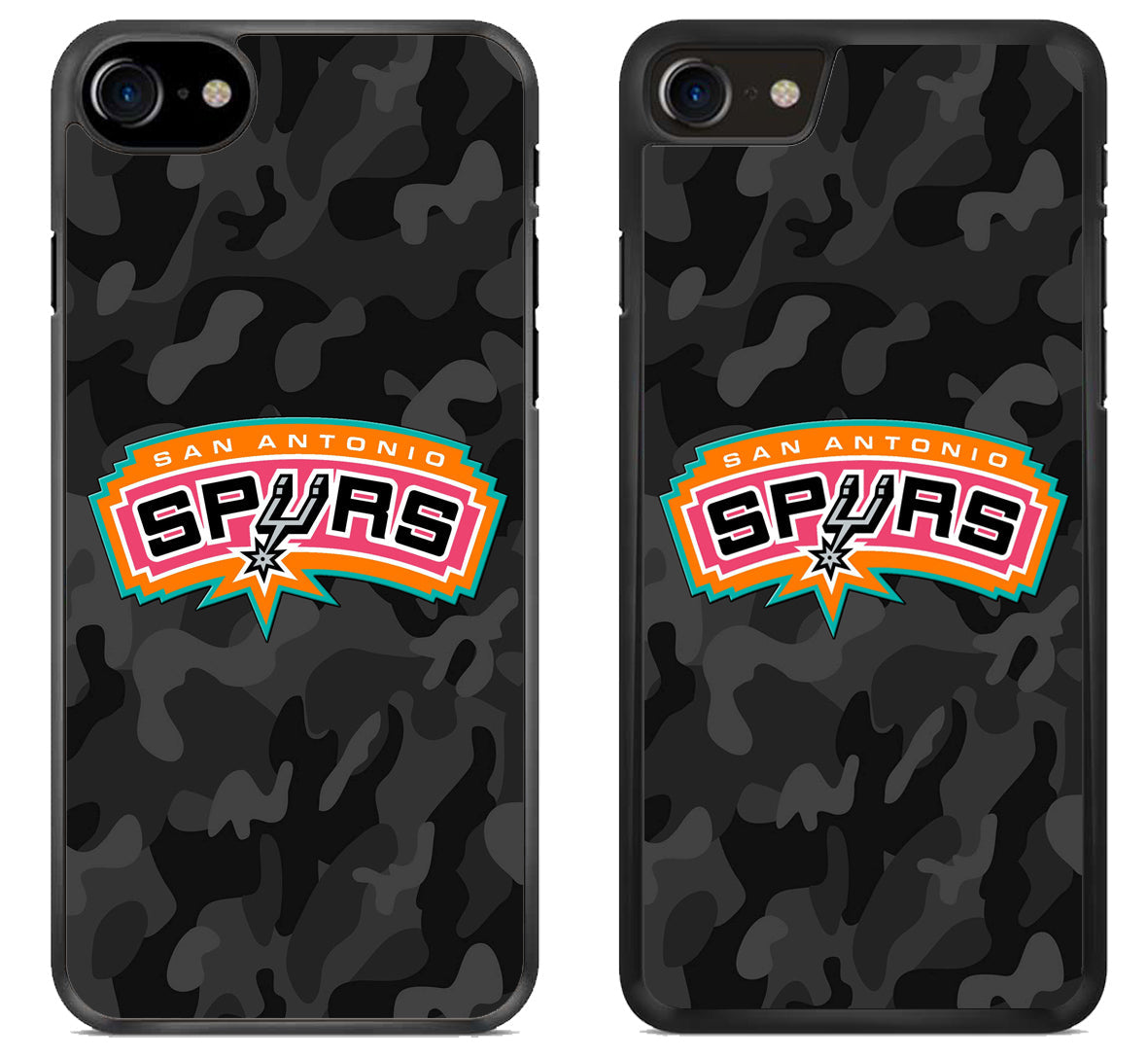 San Antonio Spurs Camo iPhone SE 2020 | iPhone SE 2022 Case