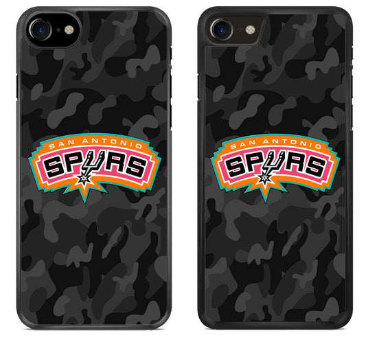 San Antonio Spurs Camo iPhone SE 2020 | iPhone SE 2022 Case