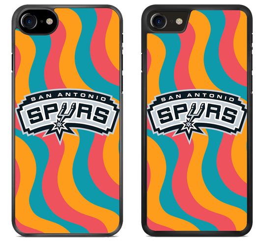 San Antonio Spurs Colorfull iPhone SE 2020 | iPhone SE 2022 Case