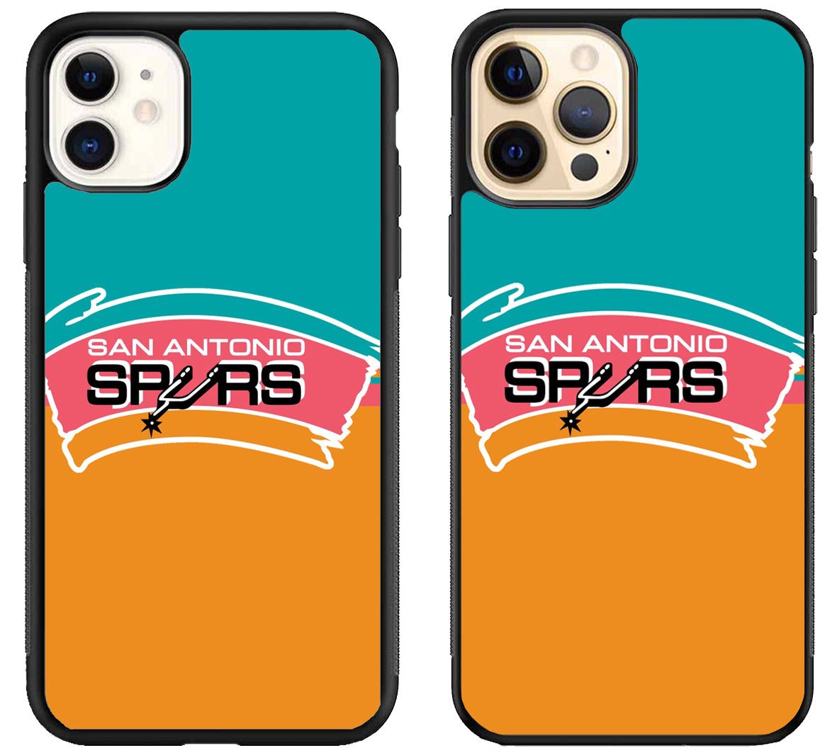 San Antonio Spurs Logo iPhone 12 | 12 Mini | 12 Pro | 12 Pro Max Case