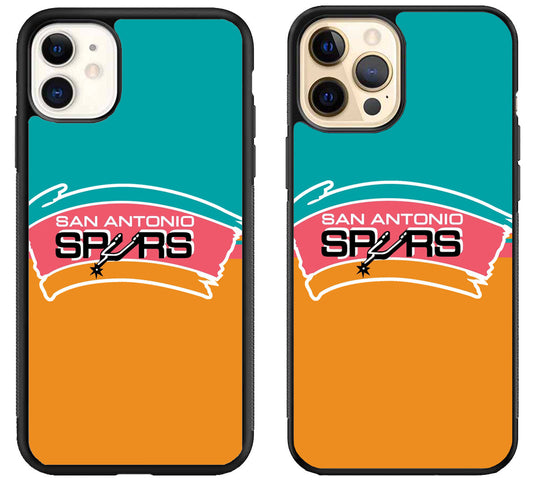 San Antonio Spurs Logo iPhone 12 | 12 Mini | 12 Pro | 12 Pro Max Case