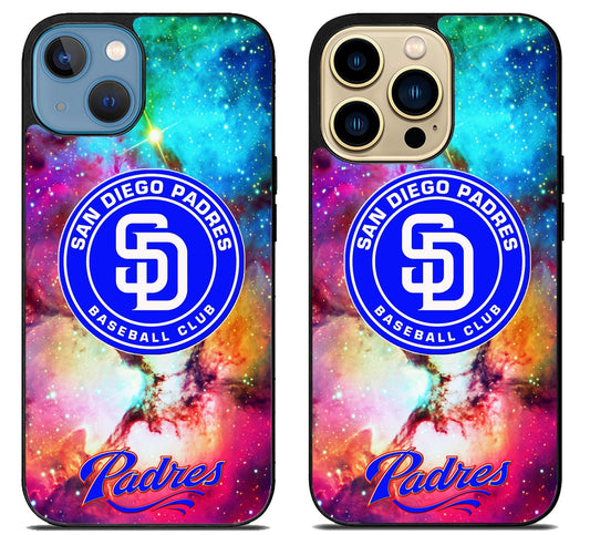 San Diego Padres Galaxy iPhone 14 | 14 Plus | 14 Pro | 14 Pro Max Case