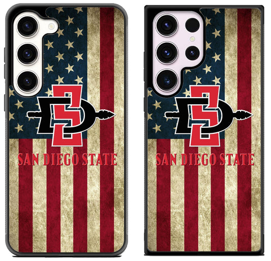 San Diego State Aztecs Flag Samsung Galaxy S23 | S23+ | S23 Ultra Case
