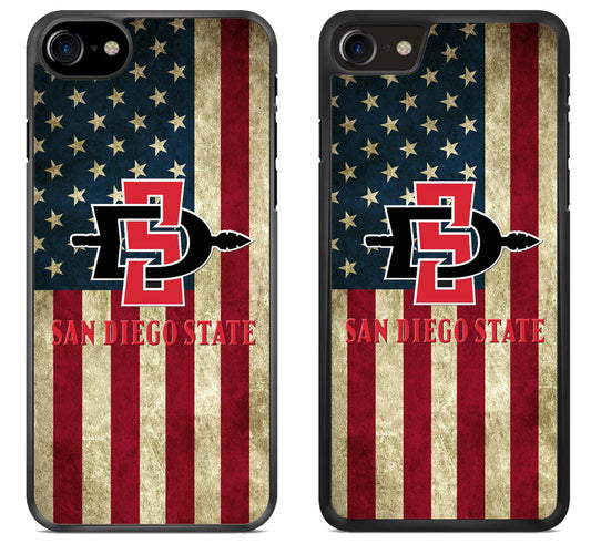 San Diego State Aztecs Flag iPhone SE 2020 | iPhone SE 2022 Case