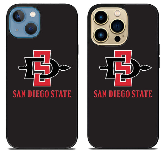 San Diego State Aztecs Logo iPhone 14 | 14 Plus | 14 Pro | 14 Pro Max Case