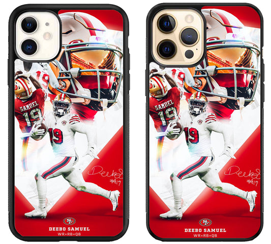 San Francisco 49ers Deebo Samuel Signature iPhone 12 | 12 Mini | 12 Pro | 12 Pro Max Case