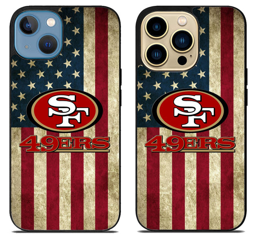 San Francisco 49ers Football Flag iPhone 14 | 14 Plus | 14 Pro | 14 Pro Max Case