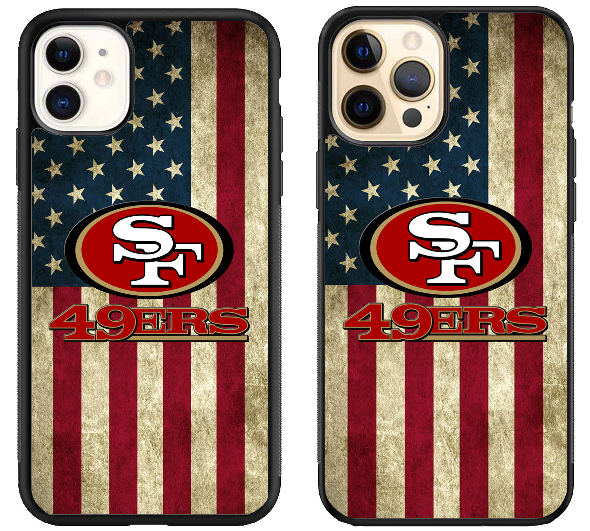 San Francisco 49ers Football Flag iPhone 12 | 12 Mini | 12 Pro | 12 Pro Max Case