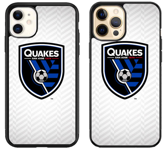 San Jose Earthquakes Logo iPhone 12 | 12 Mini | 12 Pro | 12 Pro Max Case