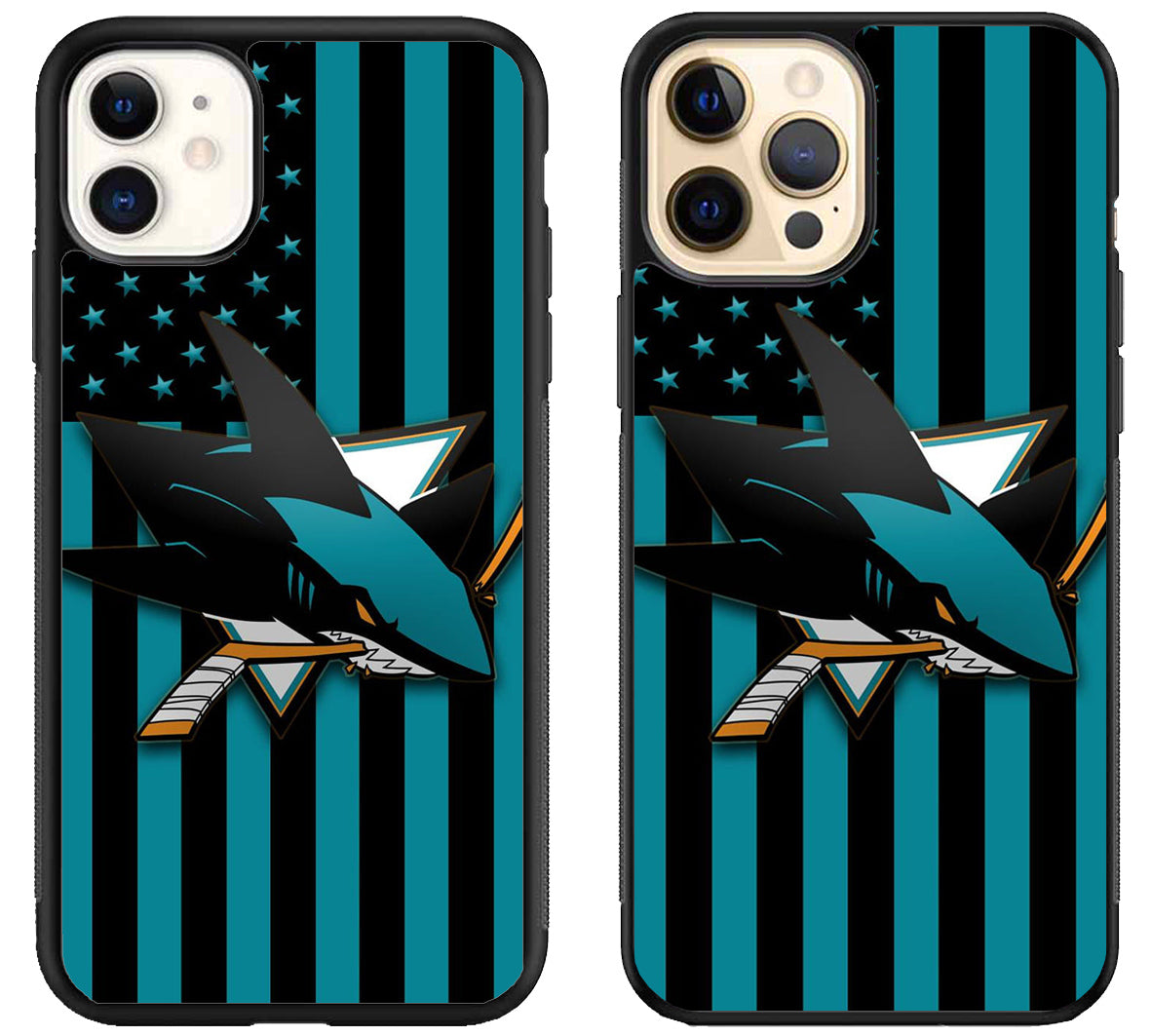 San Jose Sharks Flag iPhone 12 | 12 Mini | 12 Pro | 12 Pro Max Case