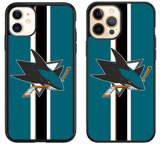 San Jose Sharks Logo iPhone 12 | 12 Mini | 12 Pro | 12 Pro Max Case