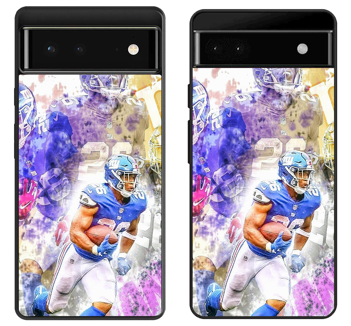 Saquon Barkley New York Giants Artwork Google Pixel 6 | 6A | 6 Pro Case