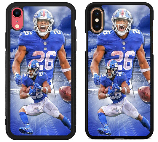 Saquon Barkley New York Giants Style iPhone X | Xs | Xr | Xs Max Case