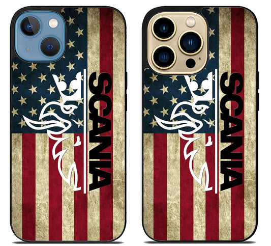 Scania Logo Flag iPhone 14 | 14 Plus | 14 Pro | 14 Pro Max Case