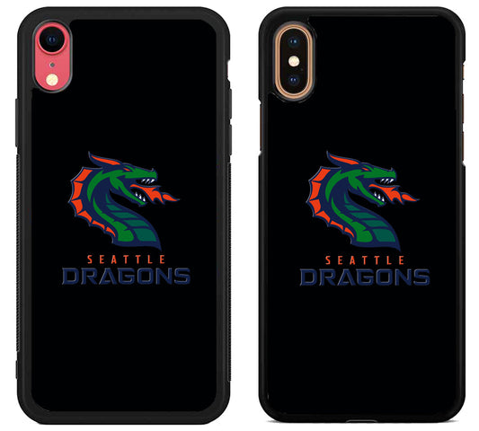 Seattle Dragons XFL Logo iPhone X | Xs | Xr | Xs Max Case