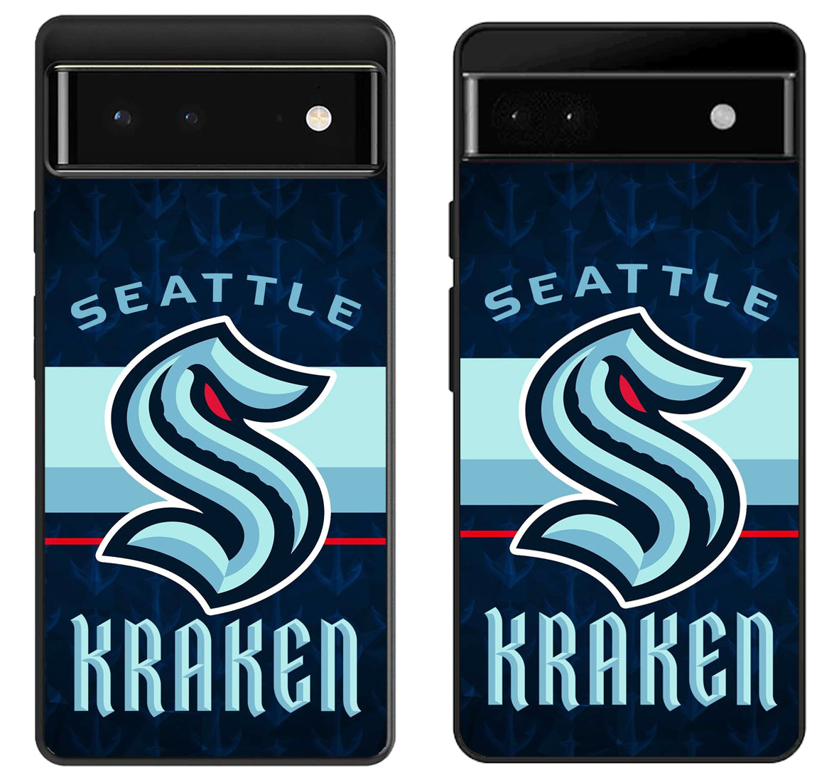 Seattle Kraken Background Google Pixel 6 | 6A | 6 Pro Case