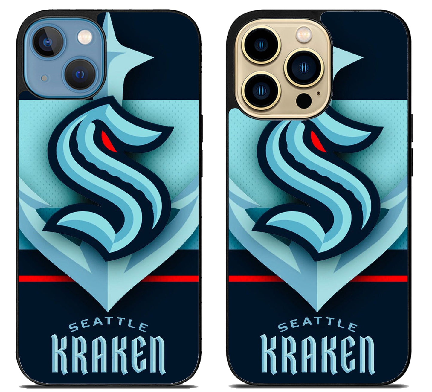 Seattle Kraken Cover iPhone 14 | 14 Plus | 14 Pro | 14 Pro Max Case