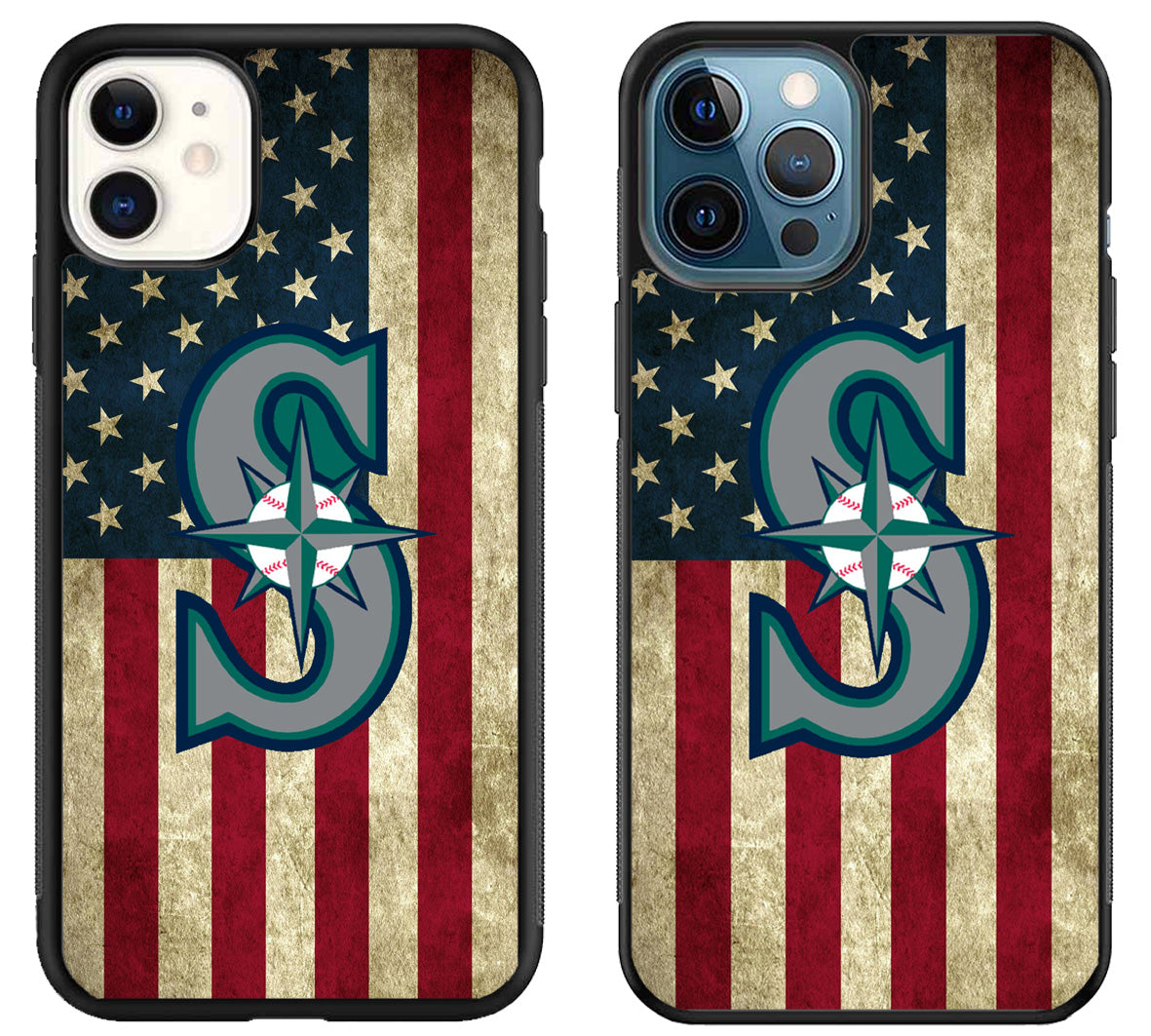 Seattle Mariners Flag iPhone 11 | 11 Pro | 11 Pro Max Case