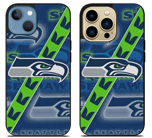 Seattle Seahawks Background iPhone 14 | 14 Plus | 14 Pro | 14 Pro Max Case
