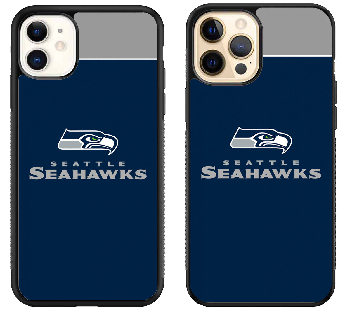 Seattle Seahawks Minimalist iPhone 12 | 12 Mini | 12 Pro | 12 Pro Max Case