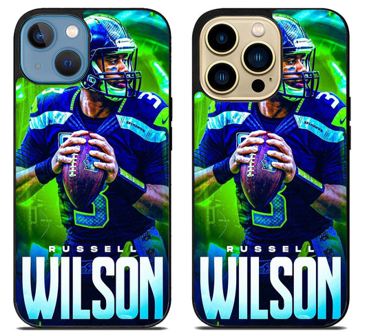 Russell Wilson Wallpaper iPhone 14 | 14 Plus | 14 Pro | 14 Pro Max Case