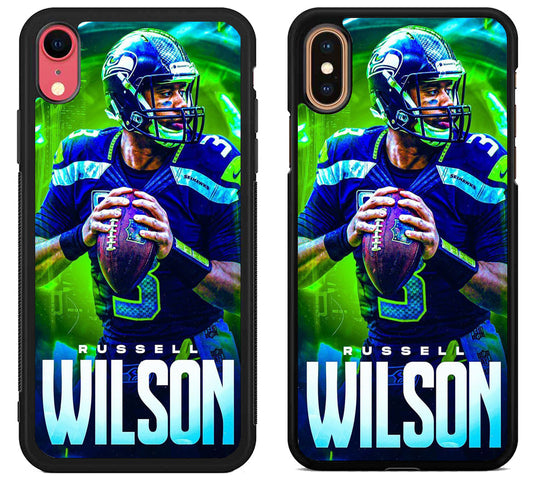 Seattle Seahawks Russell Wilson iPhone X | Xs | Xr | Xs Max Case