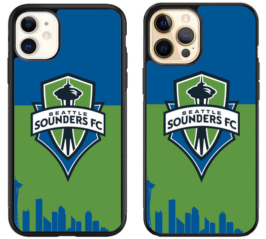 Seattle Sounders FC  Logo iPhone 12 | 12 Mini | 12 Pro | 12 Pro Max Case