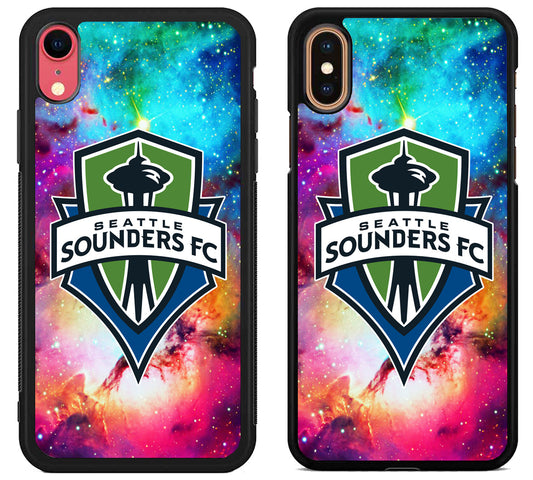 Seattle Sounders Galaxy iPhone X | Xs | Xr | Xs Max Case