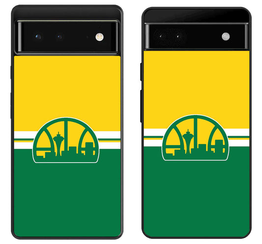 Seattle Supersonics Cover Google Pixel 6 | 6A | 6 Pro Case