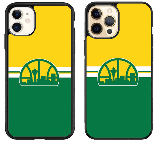 Seattle Supersonics Cover iPhone 12 | 12 Mini | 12 Pro | 12 Pro Max Case