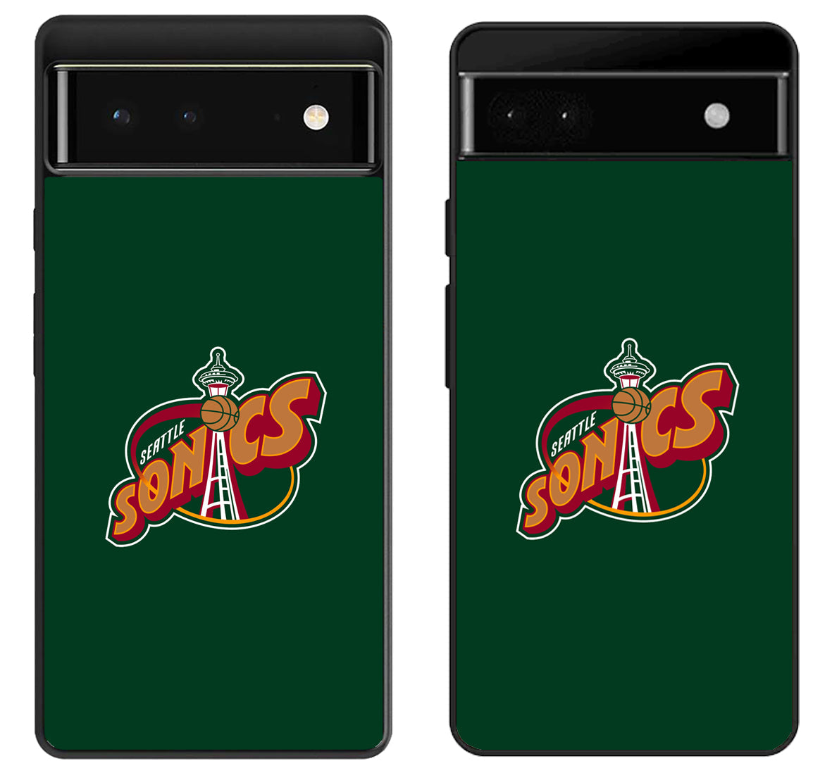 Seattle Supersonics Logo Google Pixel 6 | 6A | 6 Pro Case