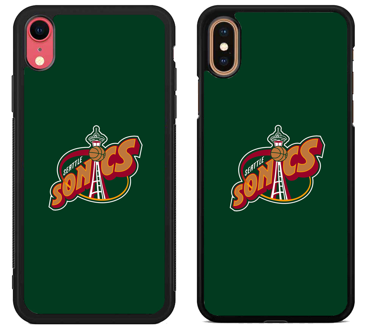 Seattle Supersonics Logo iPhone X | Xs | Xr | Xs Max Case