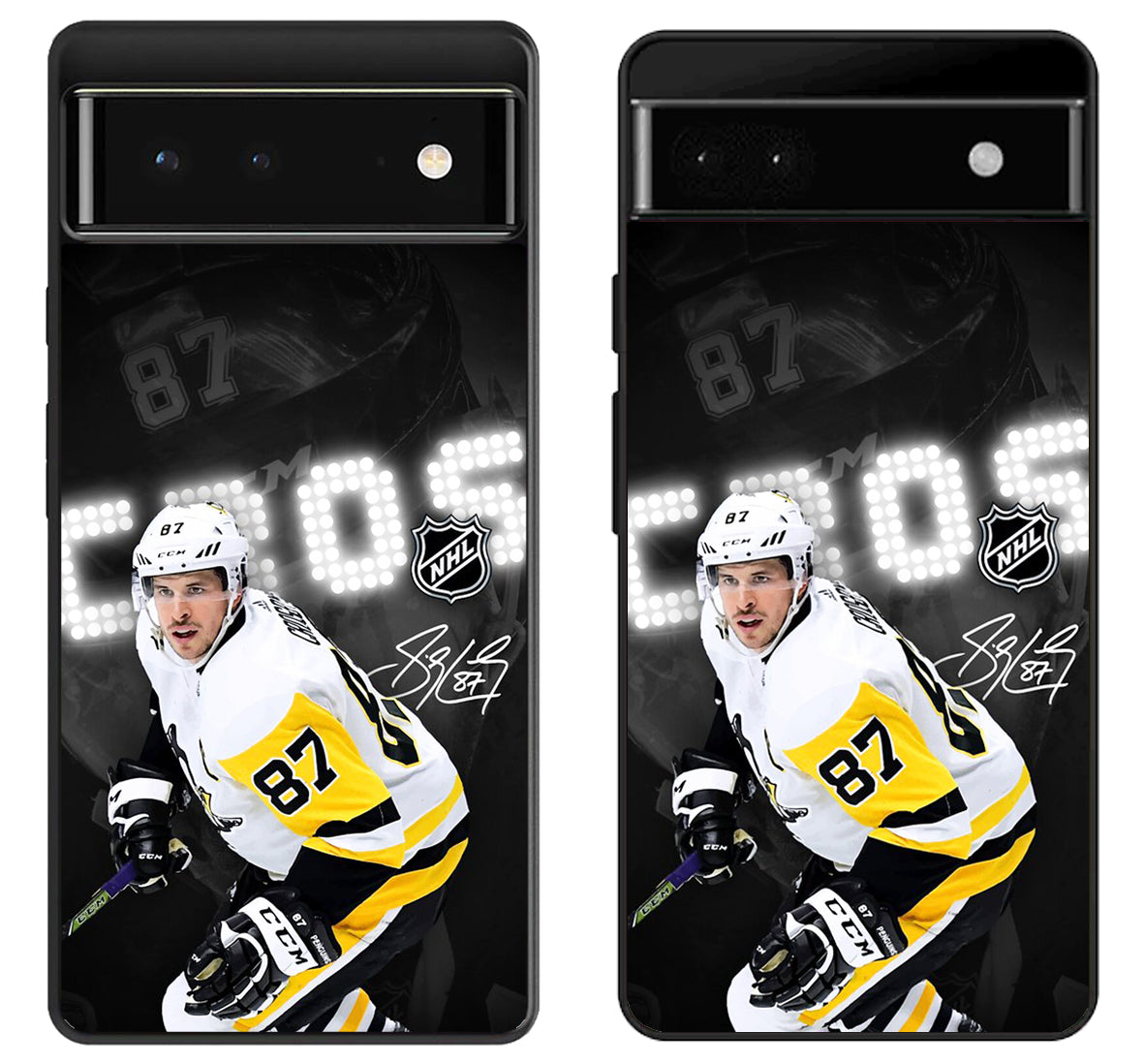 Sidney Crosby Pittsburgh Penguins Signature Google Pixel 6 | 6A | 6 Pro Case