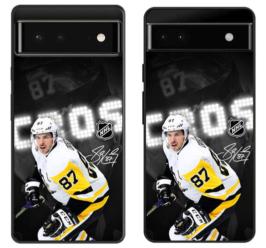 Sidney Crosby Pittsburgh Penguins Signature Google Pixel 6 | 6A | 6 Pro Case