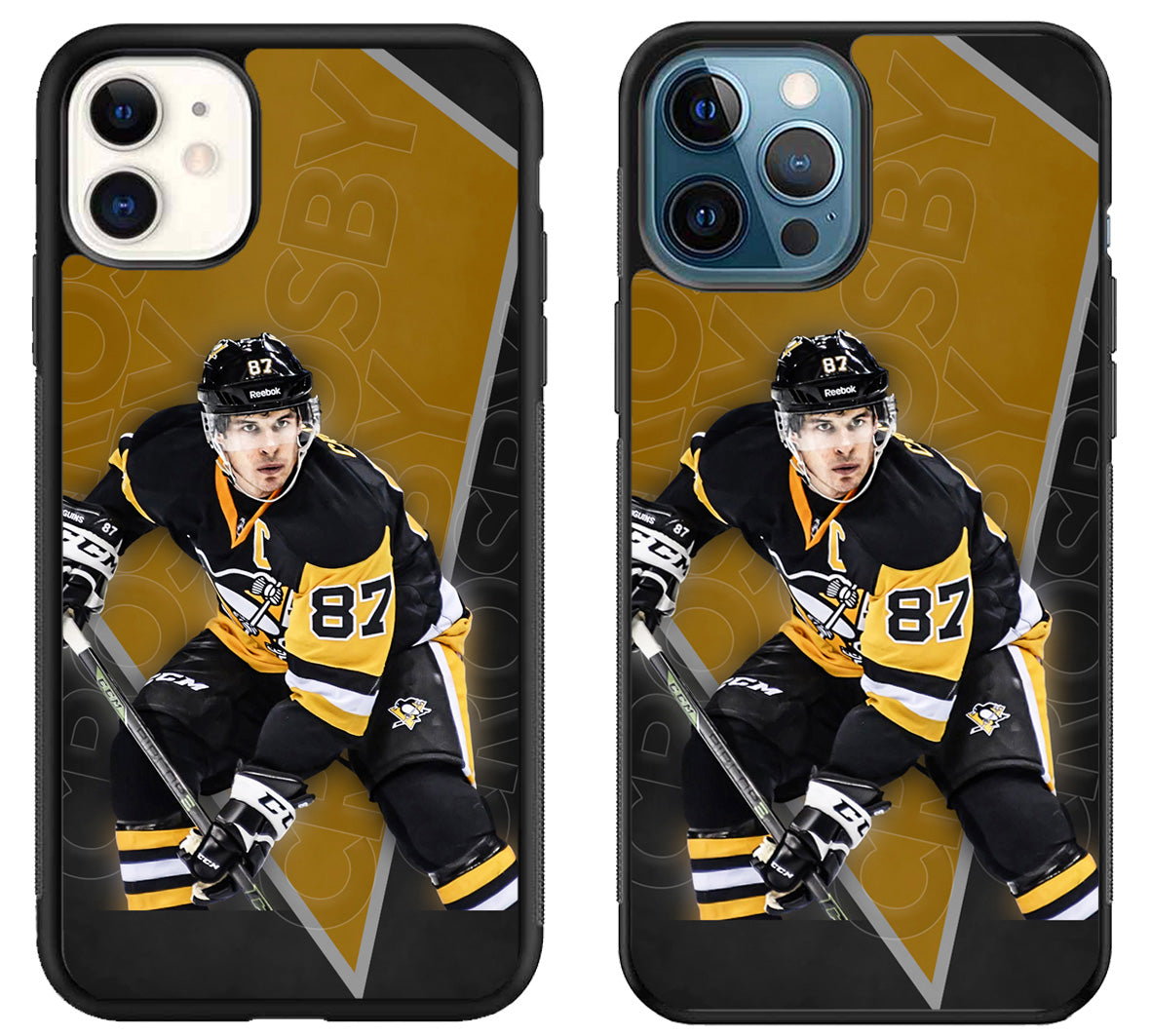 Sidney Crosby Pittsburgh Penguins Wallpaper iPhone 11 | 11 Pro | 11 Pro Max Case