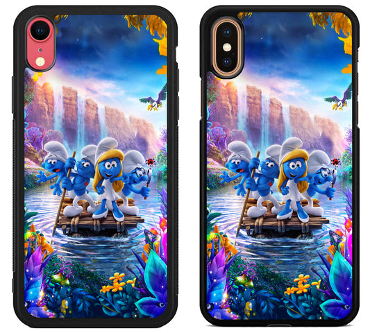Smurfs And Friend Cover iPhone X | Xs | Xr | Xs Max Case