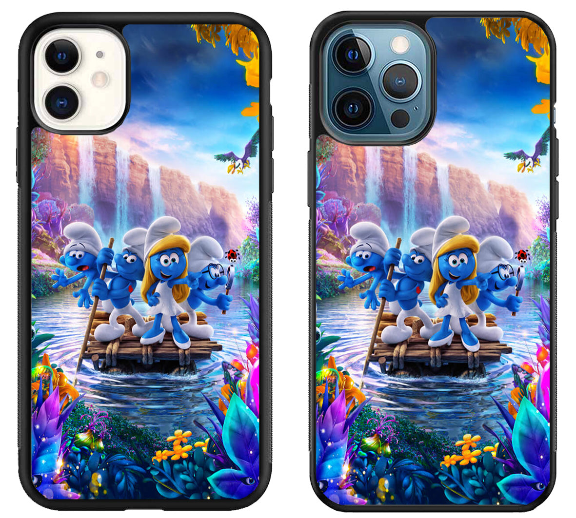 Smurfs And Friends Cover iPhone 11 | 11 Pro | 11 Pro Max Case