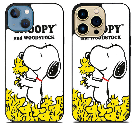 Snoopy And Woodstock iPhone 14 | 14 Plus | 14 Pro | 14 Pro Max Case