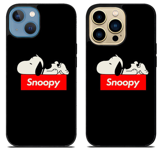 Snoopy Sleep iPhone 14 | 14 Plus | 14 Pro | 14 Pro Max Case