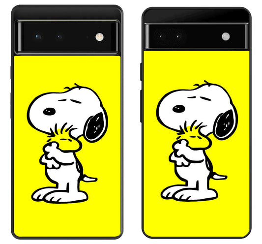 Snoopy Woodstock Google Pixel 6 | 6A | 6 Pro Case